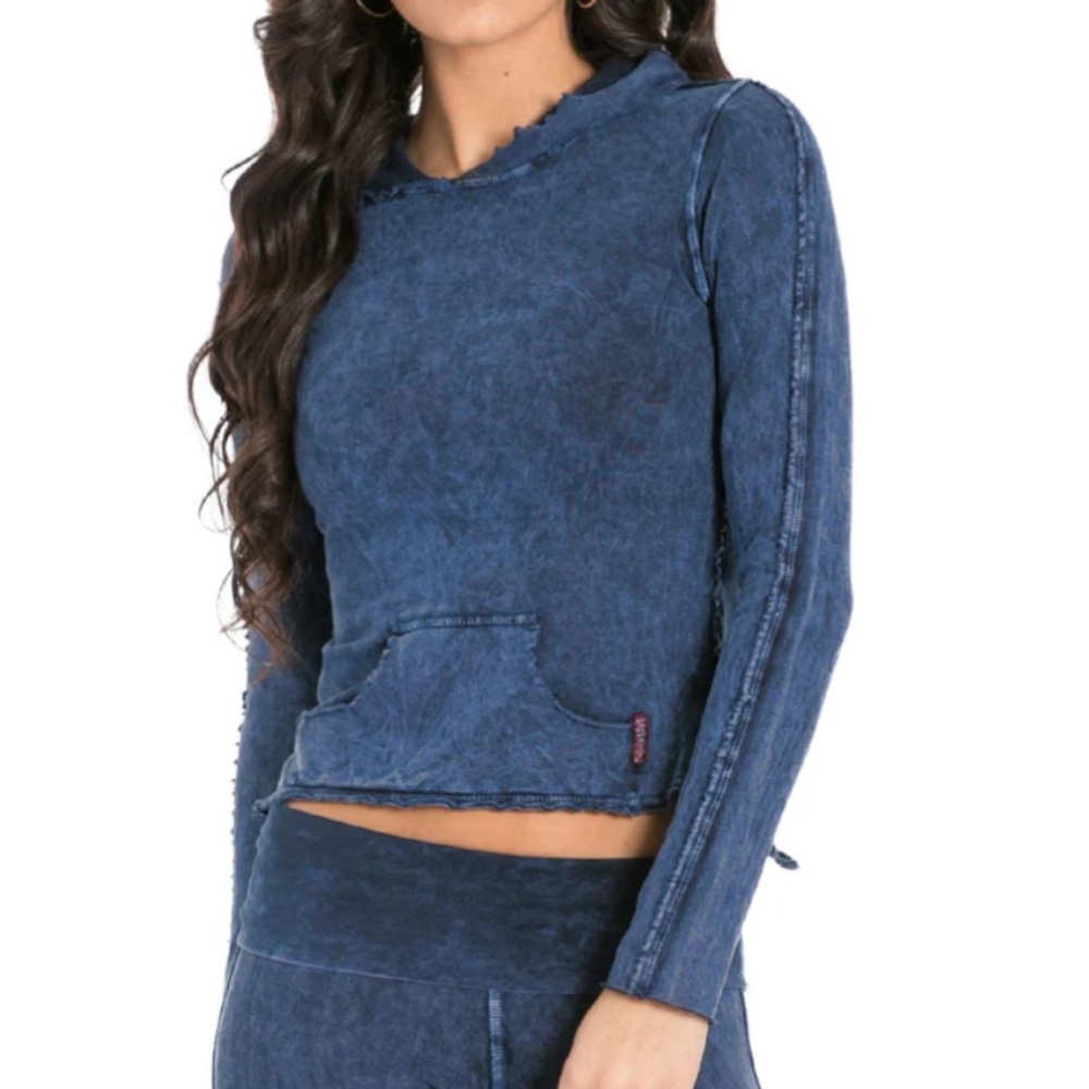 Hard Tail Navy Blue Hoodie